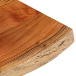 vidaXL Dessus de table 100x40x3 8 cm rectangulaire bois massif acacia