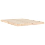 vidaXL Cadre de lit sans matelas 140x200 cm bois massif de pin