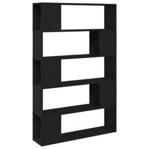 vidaXL Ensemble meuble TV Montage mural Chêne noir 100 x 24 x 155 cm