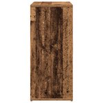 vidaXL Haut Armoire 2 Pièces Bois ancien 60 x 31 x 70 cm