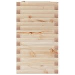 vidaXL Jardinière 90x40x72 5 cm bois de pin massif