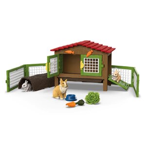 Schleich 42728 - Farm World Clapier à Lapins