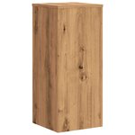 vidaXL Supports pour plantes 2 Pièces chêne artisanal bois d'ingénierie