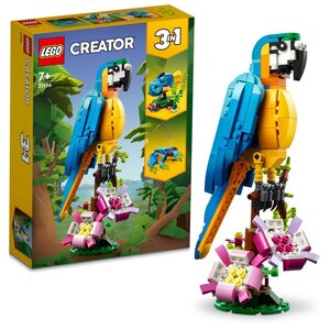 LEGO Creator 3-en-1 - Le perroquet exotique (31136).