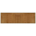 vidaXL Tapis rectangulaire marron 60x200 cm bambou