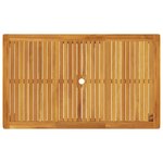 vidaXL Table de jardin 150x90x74 cm Bois d'acacia massif
