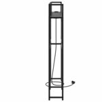 vidaXL Tête de lit de rangement Chêne noir 120 cm Bois d'ingénierie