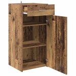 vidaXL Buffet Bois ancien 42 5 x 40 x 93 cm Bois d'ingénierie