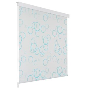 vidaXL Store roulant de douche 80x240 cm Bulle