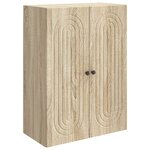 vidaXL Armoire Murale Chêne Sonoma 66 x 34 5 x 90 cm Bois d'ingénierie