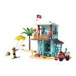 PLAYMOBIL 71903 - Poste de secours & voiturette de plage