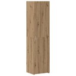 vidaXL Haut Armoire chêne artisanal 45 x 42 5 x 185 cm