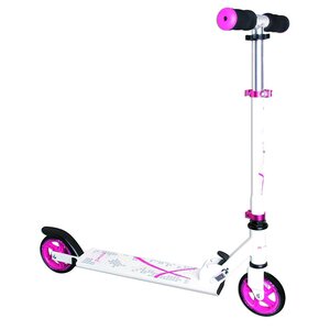 muuwmi 347 - Aluminium Scooter Blanche/Rose 125 mm