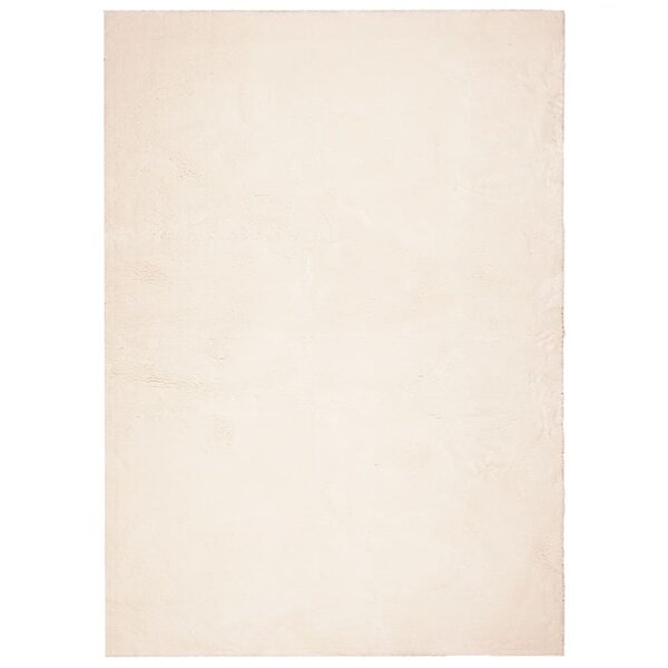 vidaXL Tapis HUARTE à poils courts doux et lavable beige 120x170 cm