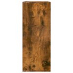 vidaXL Buffet Chêne fumé 60x30x75 cm Bois d'ingénierie