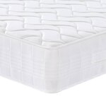 vidaXL Matelas à ressorts ensachés dureté moyenne 90x190 cm