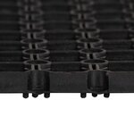 vidaXL Tapis 5 Pièces caoutchouc 22 mm 40 x 60 cm