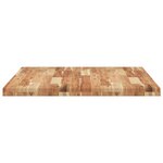 vidaXL Dessus de bureau fini à l'huile 100x80x4cm bois d'acacia massif
