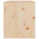 vidaXL Armoire murale 45x30x35 cm Bois de pin massif