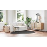 vidaXL Tapis Anthracite 160 x 230 cm Polyester