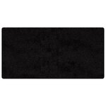 vidaXL Tapis Couloir Noir 100 x 200 cm
