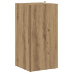 vidaXL Armoire d'angle chêne artisanal 33x33x67 cm bois d'ingénierie