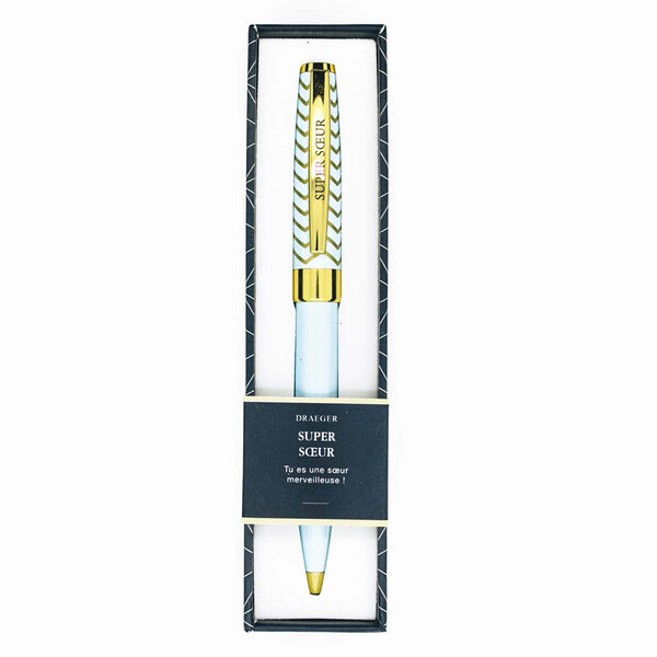 Stylo Personnalisé Super Soeur - Draeger paris