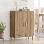 vidaXL Buffet Chêne artisanal 70 x 34 x 90 cm Bois d'ingénierie