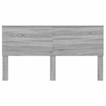 vidaXL Tête de lit Gris Sonoma 180 cm Bois d'ingénierie