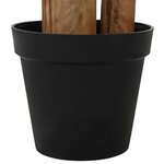 vidaXL Arbre de bananier artificiel Vert 125 x 25 x 250 cm