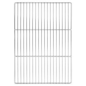 vidaXL Grille de barbecue Argent 50 x 35 cm Acier inoxydable