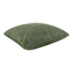 Coussin carré vert olive 40 x 40 cm