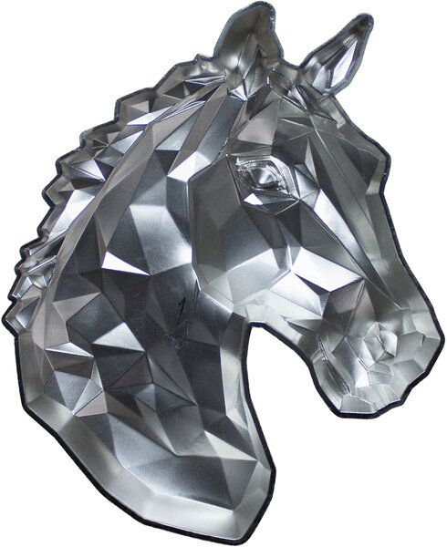Monnaie LUNAR HORSE Low Poly 2 Oz Argent 5 Tala Samoa 2026 (PRÉCOMMANDE)