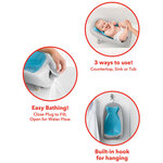 Skip Hop Siège de bain inclinable pour bébés Moby Bleu