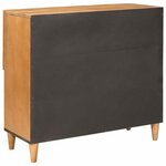 vidaXL Buffet Marron clair 33 5 x 80 x 75 cm