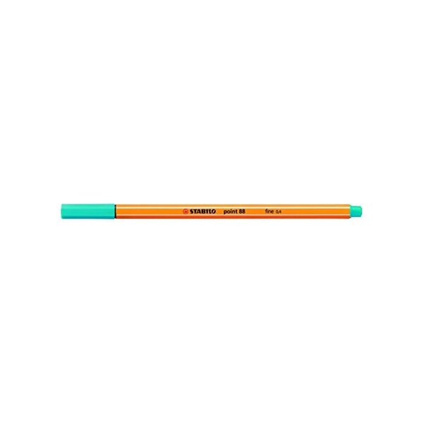Stylo-Feutre POINT 88 Pointe Fine 0,4 mm bleu clair STABILO