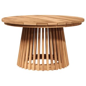 vidaXL Table Basse de Jardin Marron 70 x 70 x 40 cm