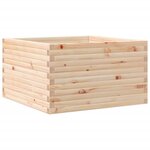 vidaXL Jardinière 80x80x45 5 cm bois de pin massif