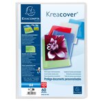 Protège-documents PP Semi Rigide Kreacover® Chromaline 120 vues A4 Aléatoires EXACOMPTA