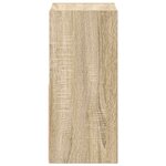 vidaXL Table de chevet 2 Pièces Chêne Sonoma 25 5 x 22 x 49 5 cm