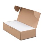 Boite de 1000 enveloppes patte trapèze blanches c6/c5 115x229 80g/m² gommées gpv