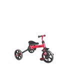 YVOLUTION Tricycle-draisienne évolutive Yvelo Flippa - Rouge