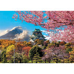 Puzzle - 2000 pièces - Le château d'Osaka au Japon - Educa