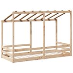 vidaXL Lit pour enfants sans matelas 75x190 cm bois pin massif