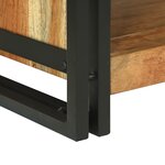 vidaXL Table basse 120x50x38 cm en bois massif d'acacia
