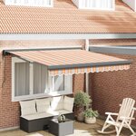 vidaXL Auvent Multicolore 300 x 250 x 165 cm Polyester et Aluminium