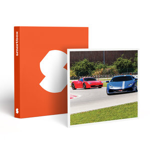 SMARTBOX - Coffret Cadeau Séance de pilotage au volant de 2 voitures d’exception lors de 4 tours sur circuit - Sport & Aventure