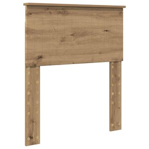 vidaXL Tête de lit Chêne artisanal 75 cm Bois d'ingénierie