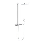 Grohe colonne de douche rainshower smartcontrol 360 duo 26250000 -mitigeur thermostatique-limiteur de température et de débit-