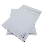 lot de 100 Pochettes ( enveloppes ) à bulles K/10 : 340 x 470 mm en kraft BLANC